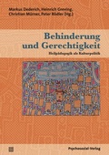 Cover: Behinderung und Gerechtigkeit - Psychosozial-Verlag