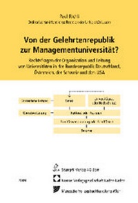 Abbildung von: Von der Gelehrtenrepublik zur Managementuniversität? - Nomos