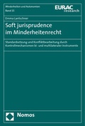 Cover: Soft jurisprudence im Minderheitenrecht - Nomos