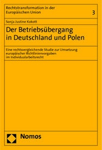 Abbildung von: Der Betriebsübergang in Deutschland und Polen - Nomos