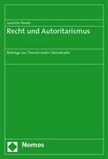 Cover: Recht und Autoritarismus - Nomos