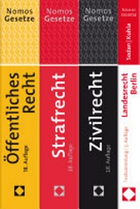 Abbildung von: Gesetzespaket Berlin - Nomos