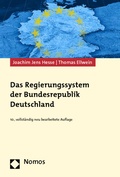 Cover: Das Regierungssystem der Bundesrepublik Deutschland - Nomos