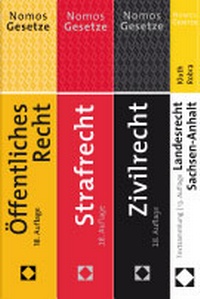 Abbildung von: Gesetzespaket Sachsen-Anhalt - Nomos