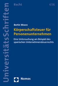 Abbildung von: Körperschaftsteuer für Personenunternehmen - Nomos