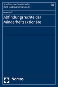 Abbildung von: Abfindungsrechte der Minderheitsaktionäre - Nomos