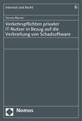 Cover: Verkehrspflichten privater IT-Nutzer in Bezug auf die Verbreitung von Schadsoftware - Nomos