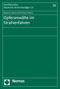 Cover: Opferanw&auml;lte im Strafverfahren - Nomos