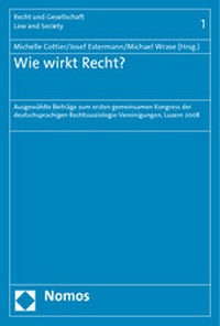 Enlarge image Cover: Wie wirkt Recht? - Nomos