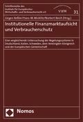 Bild: Institutionelle Finanzmarktaufsicht und Verbraucherschutz - Nomos