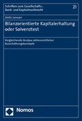 Abbildung von: Bilanzorientierte Kapitalerhaltung oder Solvenztest - Nomos