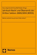 Cover: Jahrbuch Recht und &Ouml;konomik des Dritten Sektors 2009/2010 (R&Ouml;DS) - Nomos