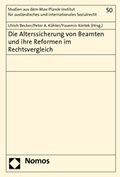 Cover: Die Alterssicherung von Beamten und ihre Reformen im Rechtsvergleich - Nomos