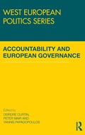 Cover: Accountability and European Governance - Routledge