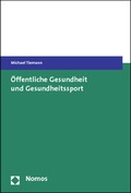 Cover: &Ouml;ffentliche Gesundheit und Gesundheitssport - Nomos