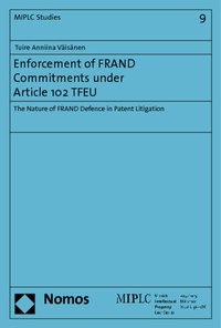 Abbildung von: Enforcement of FRAND Commitments under Article 102 TFEU - Nomos