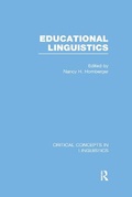 Cover: Educational Linguistics - Routledge