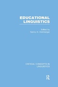 Cover: Educational Linguistics - Routledge