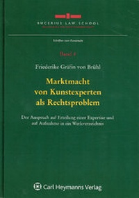 Abbildung von: sMarktmacht von Kunstexperten als Rechtsproblem - Nomos