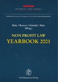 Cover: Non Profit Law Yearbook 2001 - Nomos