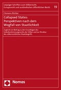 Cover: Collapsed States: Perspektiven nach dem Wegfall von Staatlichkeit - Nomos