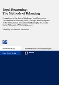 Cover: Legal Reasoning: The Methods of Balancing - Nomos