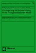 Abbildung von: Verringerung der Salzbelastung in der Flussgebietseinheit Weser - Nomos