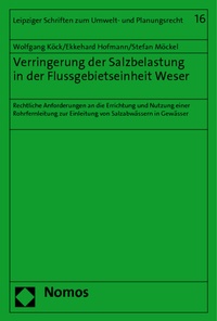 Abbildung von: Verringerung der Salzbelastung in der Flussgebietseinheit Weser - Nomos