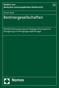 Abbildung von: Rentnergesellschaften - Nomos