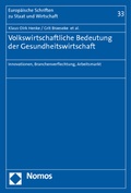 Cover: Volkswirtschaftliche Bedeutung der Gesundheitswirtschaft - Nomos