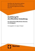 Cover: Ausbildung f&uuml;r die &ouml;ffentliche Verwaltung - Nomos