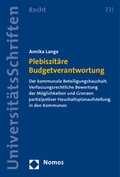 Bild: Plebiszitäre Budgetverantwortung - Nomos