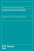 Cover: Hochschule entwickeln - Nomos
