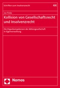 Abbildung von: Kollision von Gesellschaftsrecht und Insolvenzrecht - Nomos