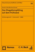Cover: Das Ehegattensplitting auf dem Pr&uuml;fstand - Nomos