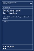 Cover: Begr&uuml;nden und Entscheiden - Nomos