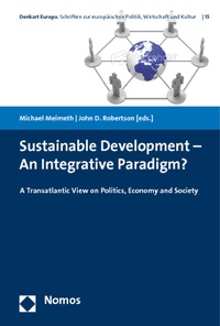 Enlarge image Cover: Sustainable Development - An Integrative Paradigm? - Nomos