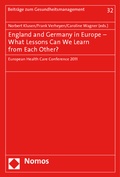 Cover: England and Germany in Europe - What Lessons Can We Learn from Each Other? - Nomos
