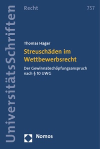 Abbildung von: Streuschäden im Wettbewerbsrecht - Nomos