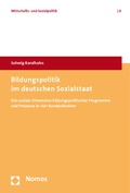 Cover: Bildungspolitik im deutschen Sozialstaat - Nomos
