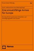 Cover: Eine einsatzf&auml;hige Armee f&uuml;r Europa - Nomos