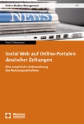 Cover: Social Web auf Online-Portalen deutscher Zeitungen - Nomos