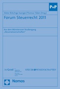 Cover: Forum Steuerrecht 2011 - Nomos