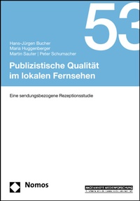 Abbildung von: Publizistische Qualität im lokalen Fernsehen - Nomos