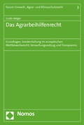 Abbildung von: Das Agrarbeihilfenrecht - Nomos