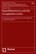 Cover: Republikanismus und die Europ&auml;ische Union - Nomos