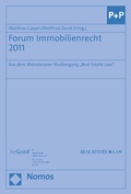Abbildung von: Forum Immobilienrecht 2011 - Nomos
