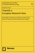 Cover: Towards a European Research Area - Nomos