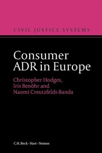 Enlarge image Cover: Consumer ADR in Europe - Nomos