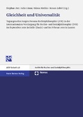 Cover: Gleichheit und Universalit&auml;t - Nomos